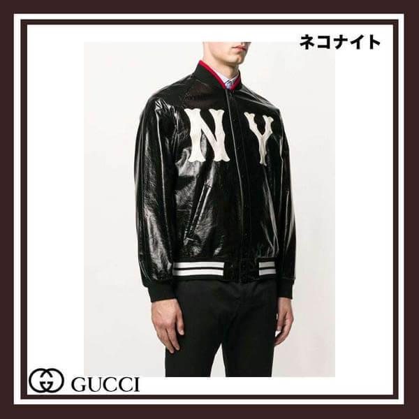 ★グッチ ジャケット★NY Yankees bomber jacket 543532XG761
