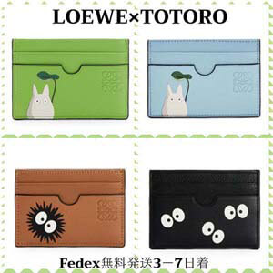 21SS★ロエベxとなりのトトロ★クラシックカーフ カードホルダー