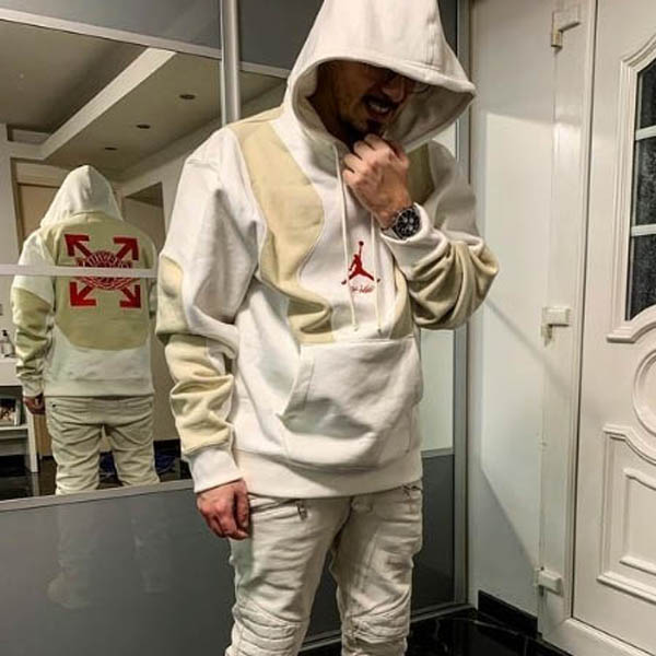 ♦限定コラボ激レア!"OFF-WHITE×ナイキ 偽物 パーカー JORDAN Hoodie"
