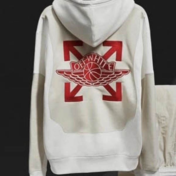 ♦限定コラボ激レア!"OFF-WHITE×ナイキ 偽物 パーカー JORDAN Hoodie"