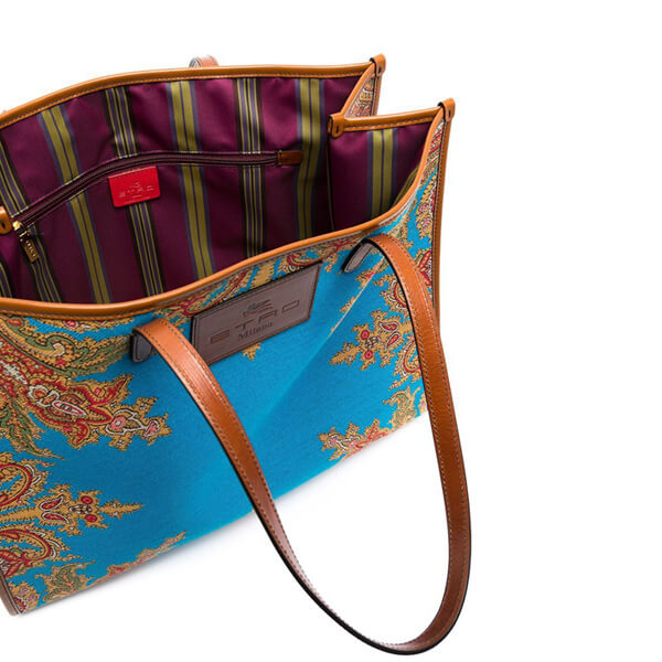 ETRO　ペイズリー ジャカード トートバッグ コピー