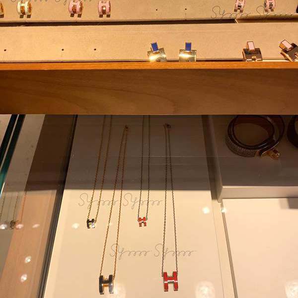 雑誌付録 超キュート エルメス Pop H mini ペンダント 偽物 全色