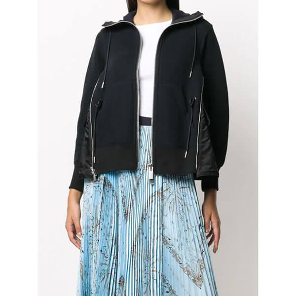 SACAI MA-1ナイロン切替ジャケット コピー