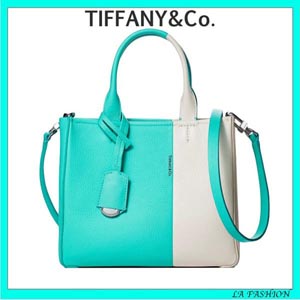 Tiffany ティファニー☆マイクロトート 偽物☆バイカラー☆