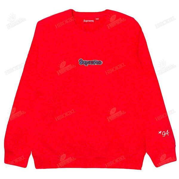 21SS シュプリーム トレーナー Gonz Logo Crewneck ゴンズ ロゴ パーカー クルーネック コピー