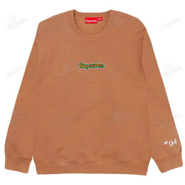 21SS シュプリーム トレーナー Gonz Logo Crewneck ゴンズ ロゴ パーカー クルーネック コピー
