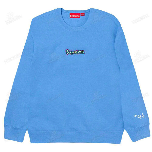 21SS シュプリーム トレーナー Gonz Logo Crewneck ゴンズ ロゴ パーカー クルーネック コピー