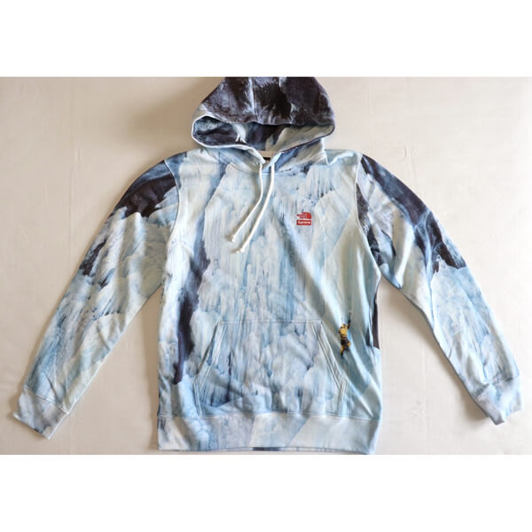 ★21SS★シュプリーム ノースフェイス 偽物 パーカー Ice Climb Hooded Sweatshirt