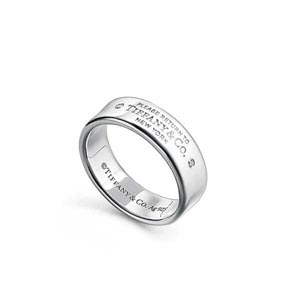 ティファニー 偽物 ナローリング 新作！お揃いで Return to Tiffany シルバー tiffany5801