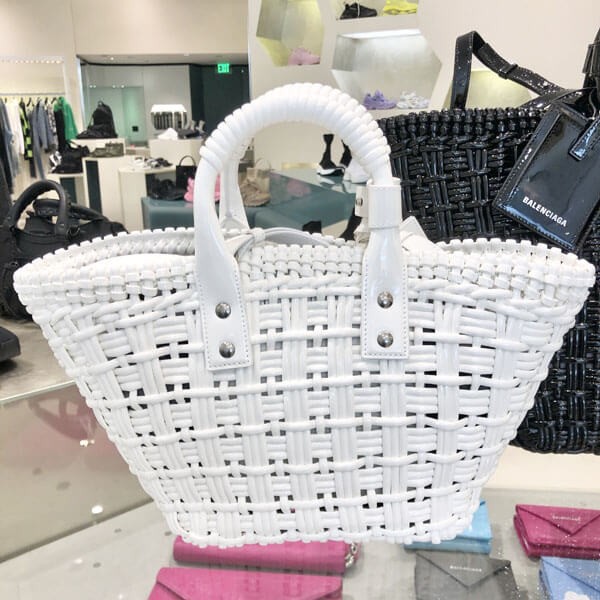 新作 バレンシアガ ビストロ バスケットバッグ XS 偽物