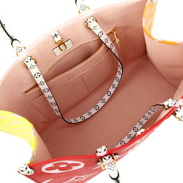 ☆​ルイヴィトン オンザゴー スーパーコピー☆限定大人気 CABAS ONTHEGO M44569 ルージュ