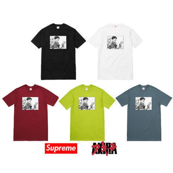 akira tシャツ 偽物 FW17 Supreme AKIRA tシャツ Arm Tee
