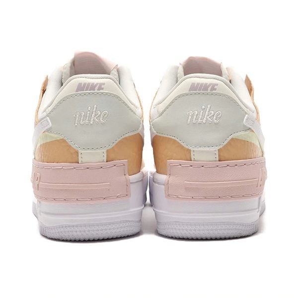新色！ナイキ W AIR FORCE 1 SHADOW　エアフォース1 シャドウ ベージュ偽物