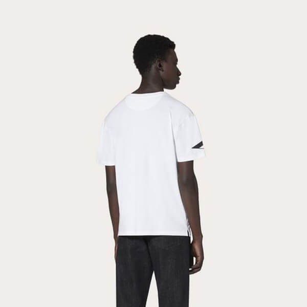 ヴァレンティノ『vltn tシャツ コピー』 マクログリッド 2色☆関税込★