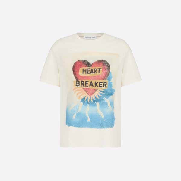 ディオール トップス Tシャツ 半袖 コットン リネン 男女 プレタ 新作