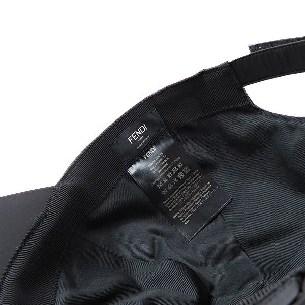 フェンディ ナイロン キャップ 帽子 メンズ FXQ768