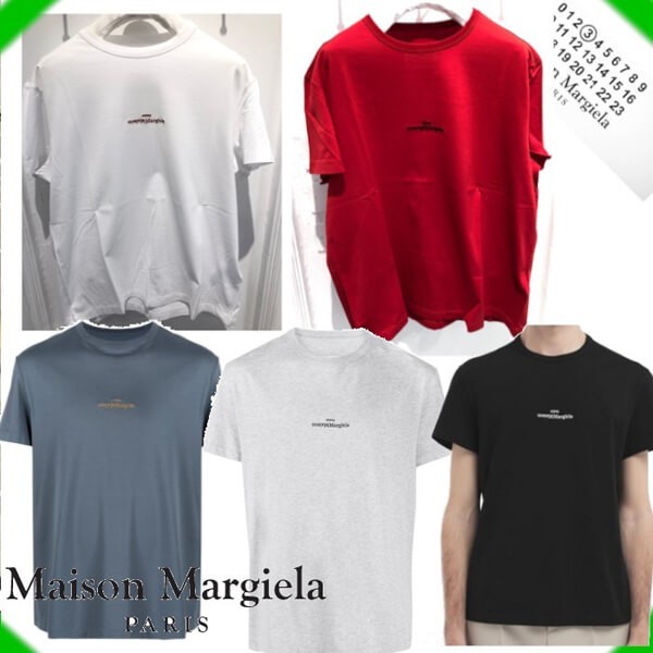 マルジェラ ディストーテッド ミニロゴ Tシャツ S30GC070