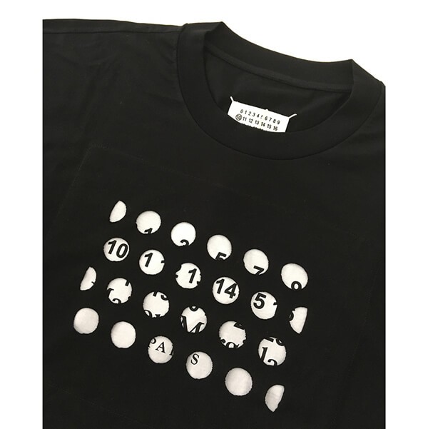 マルジェラ☆【入手困難】T-SHIRT 数字ロゴ Tシャツコピー