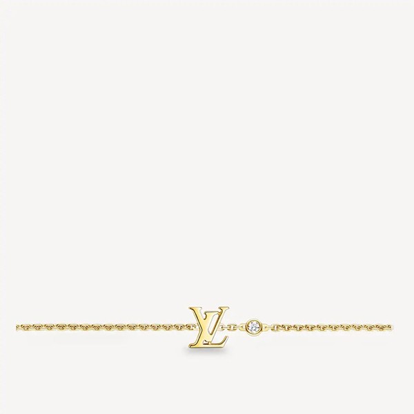 ダイヤ付超上品ブレス☆【ルイヴィトン】ブラスレ イディール ブロッサム偽物Q95561 Q95595