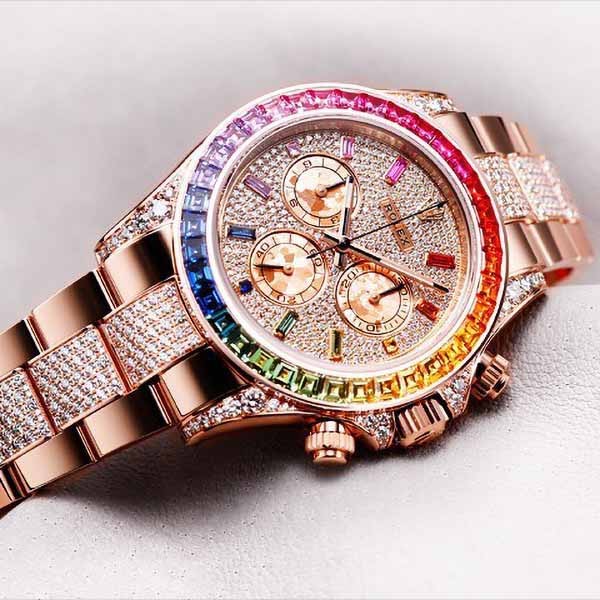 スーパーコピー 時計★ロレックススーパーコピー コスモグラフ デイトナ レインボー 116595RBOW