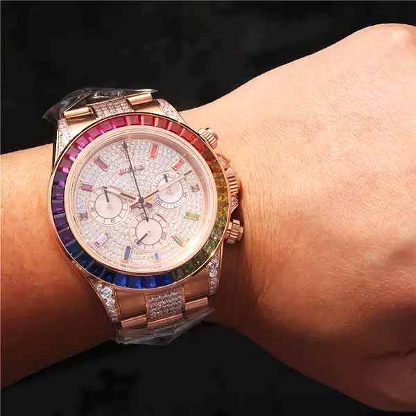 スーパーコピー 時計★ロレックススーパーコピー コスモグラフ デイトナ レインボー 116595RBOW