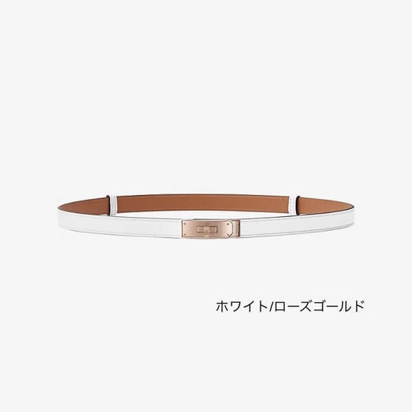 魅力♪★ショッパー付★エルメス《ケリー》レザーベルトコピー ★各色