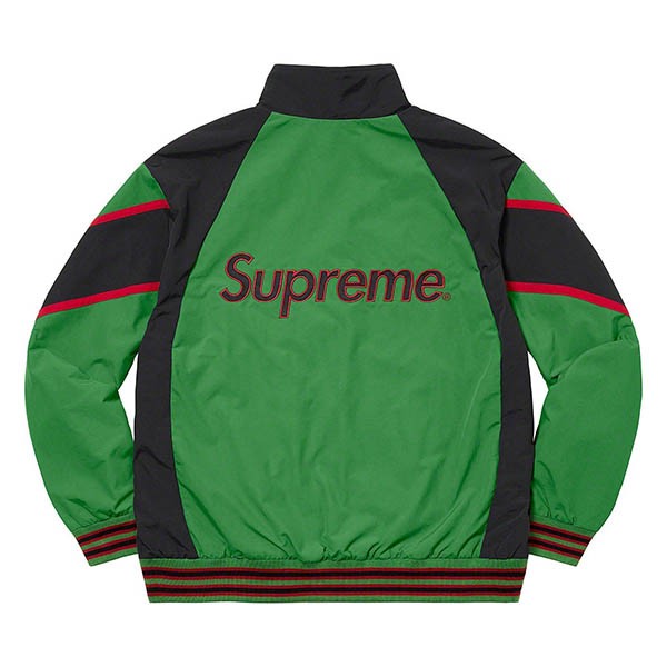 FW21 シュプリーム x ニューヨークコピー ヤンキース トラックジャケット