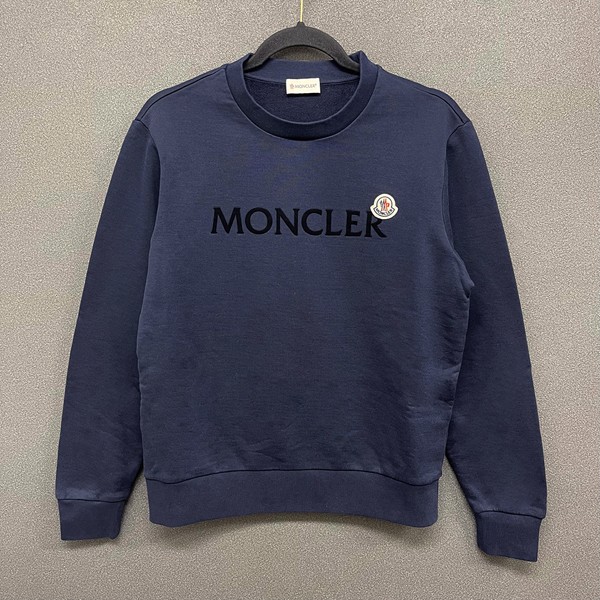 【即発】モンクレール スーパーコピー トレーナー レタリング フロックロゴ コットン スウェットシャツ 8G00023809KR