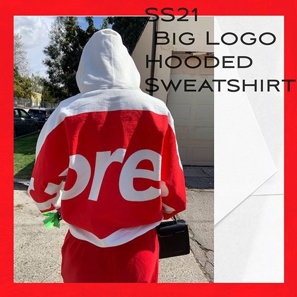 シュプリーム ◆ SS21 ◆ Big Logo Hooded Sweatshirt シュプリーム ビッグロゴ フーディー