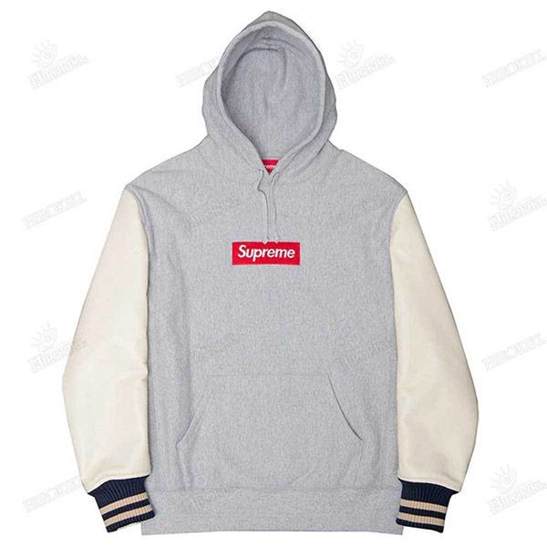 21FW シュプリーム パーカー 偽物 COMME des GARCONS MAN Box Logo Hoodie Customize