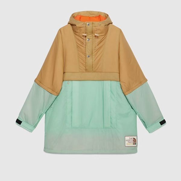 ノースフェイス×グッチ 偽物♡ジップジャケット パーカー 663731XAADB3407