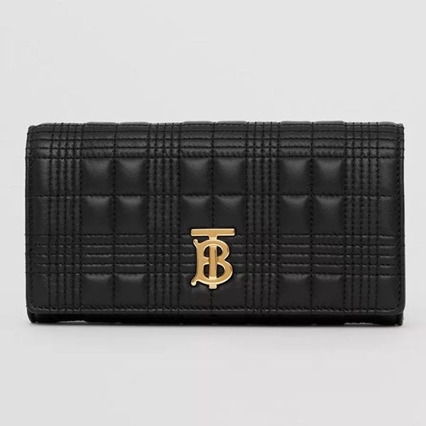 【バーバリー 財布 偽物】モノグラム キルティング ラムスキンウォレット 2色80492881