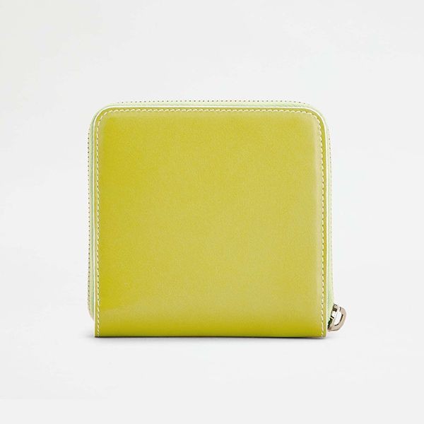 トッズ レザー ウォレット コピー エンボス加工モノグラム ユニセックス 5色XAUTLEAF200QNTM423