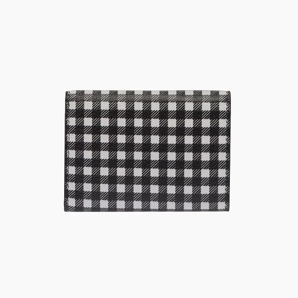 チェック柄が可愛い♪ミュウミュウ プリントマドラスレザー ミニ財布 コピー 3色 5MH02154VF0X24