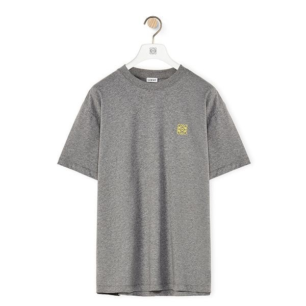 ★新作22SS★ロエベ コットンアナグラム半袖Tシャツ パロディ 3色 S359Y22X12