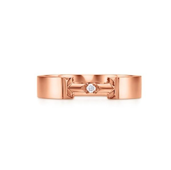 大人気★即完売必至ティファニー コピーTシリーズ トュルーダイヤモンドリング 18k 4mm
