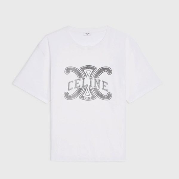セリーヌ トリオンフ オーバーサイズ Tシャツ コピー 2色 2X56B671Q.01EA