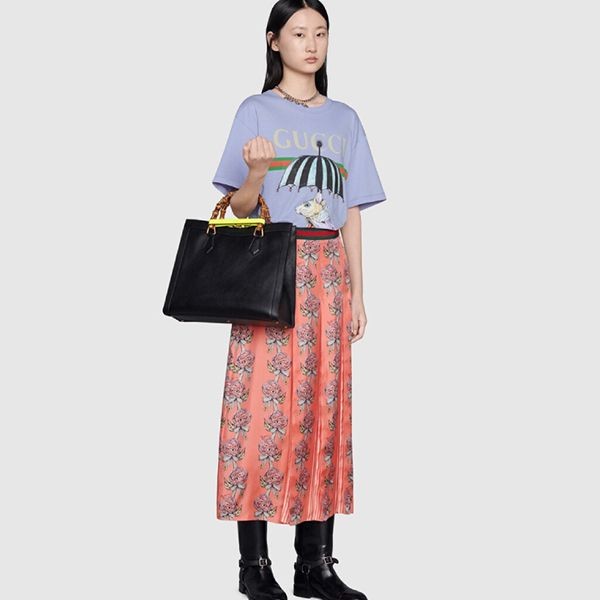 日本限定！グッチ×ヒグチユウコ 偽物コラボ★コットン Tシャツ★即納