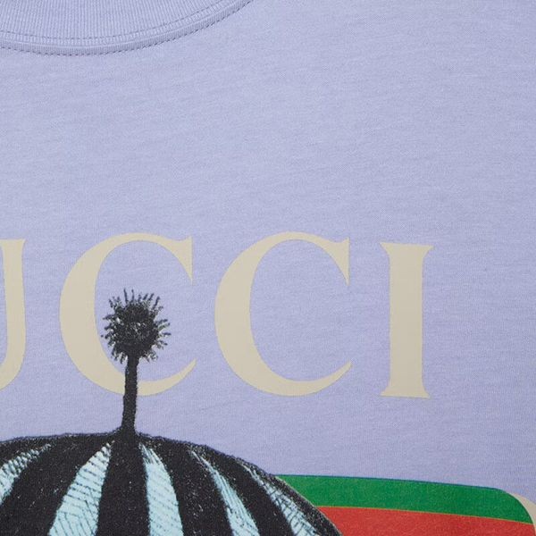 日本限定！グッチ×ヒグチユウコ 偽物コラボ★コットン Tシャツ★即納