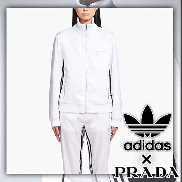 adidas×プラダコラボ★ユニセックスRe-Nylon トラックブルゾン SGB936