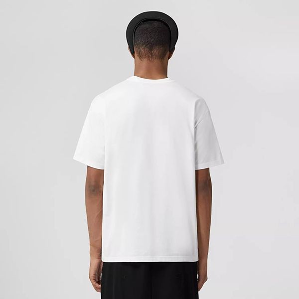 バーバリー スローガン入りオーバーサイズコットンTシャツ コピー 80609371