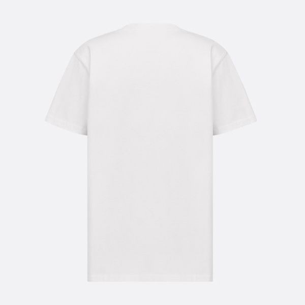 人気♪ディオール Tシャツ 偽物 リラックス フィット コットン ロゴ 2色 243J685B0554_C088