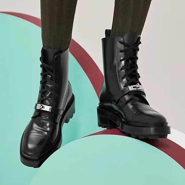 新作限定エルメス Funk ankle boot ケリー アンクルブーツ H222070Z 02