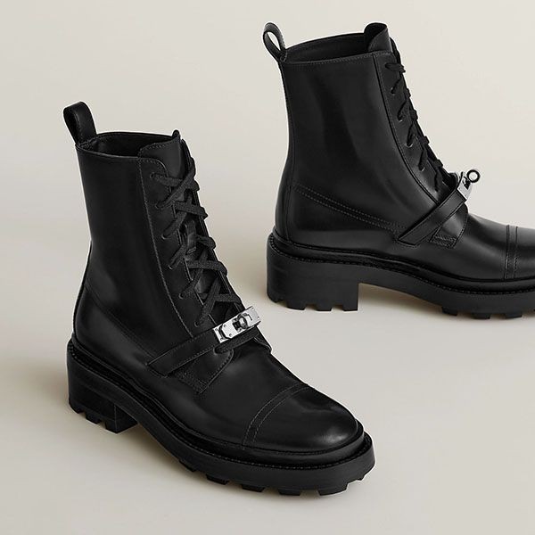 新作限定エルメス Funk ankle boot ケリー アンクルブーツ H222070Z 02