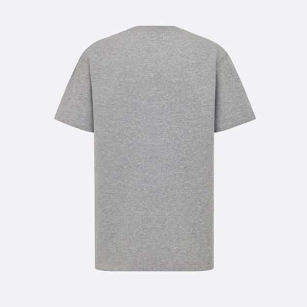 人気♪ディオール Tシャツ 偽物 リラックス フィット コットン ロゴ 2色 243J685B0554_C088