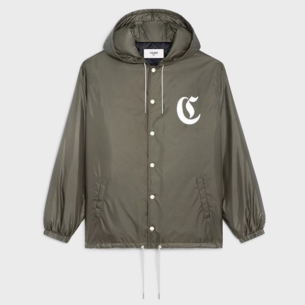 人気商品★セリーヌ ロゴプリント コーチジャケット ナイロン 偽物 2W694495M.02KK