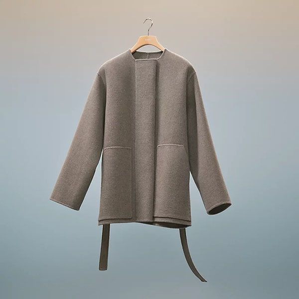 エルメス レディース ガウンコート コピー 2色 H2H0122DB7936