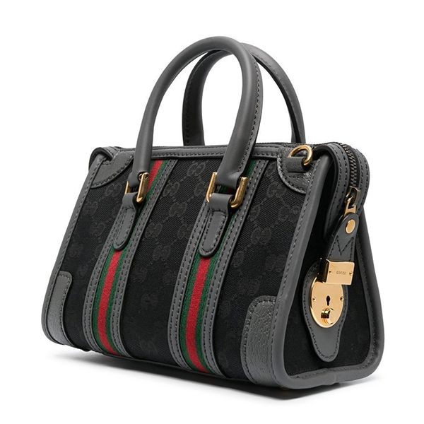 追跡付グッチ キャンバス ミニ トップハンドルバッグ コピー 3色 715771AAA0O9746