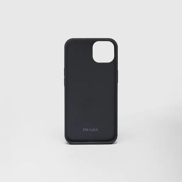ギフトに最適☆プラダ コピー クリスタル付 iPhone13、14Proケース 2色 1ZH148_2AWL_F0522