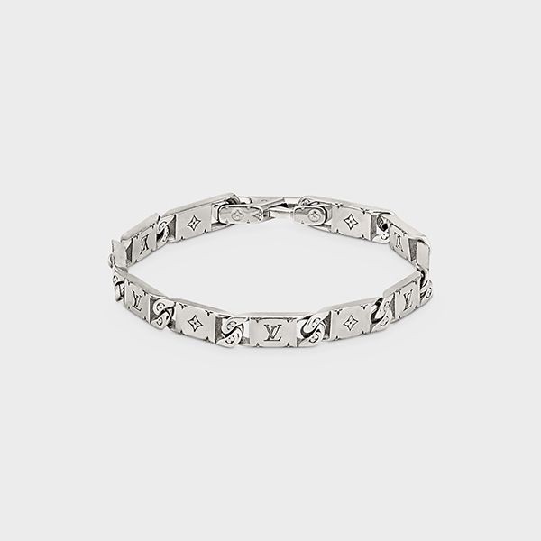 ルイヴィトン モノグラム タイドアップ ブレスレット 偽物 M0921M